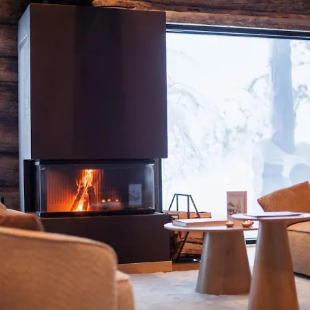Tatil Evi Cottage Finland L Villa Pine Kittilä
