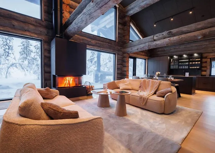 Hideout - Pine Ferienhaus Kittilä